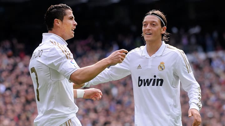 Cristiano Ronaldo und Mesut Özil