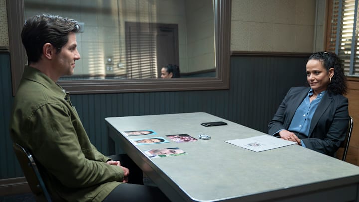 HIGH POTENTIAL - “Pawns” - While working tirelessly to shield her family from the Game Maker’s threats, another crime drags Morgan back into his game and the LAPD must decide whether to trust her instincts before the next move turns fatal. TUESDAY, SEPT. 16 (10:00-11:00 p.m. EDT) on ABC. (Disney/Jessica Perez) 
DAVID GIUNTOLI, JUDY REYES