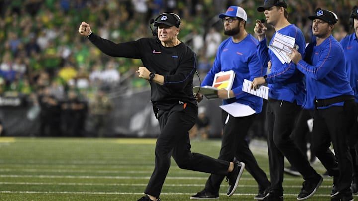 Boise State Broncos head coach Spencer Danielson.