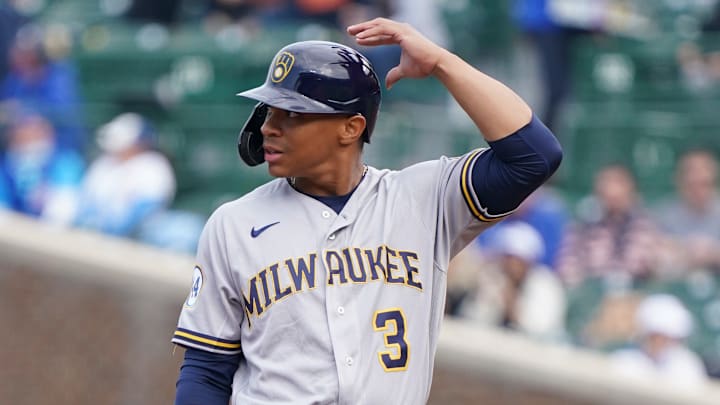 Milwaukee Brewers v Chicago Cubs Milwaukee Brewers v Chicago Cubs