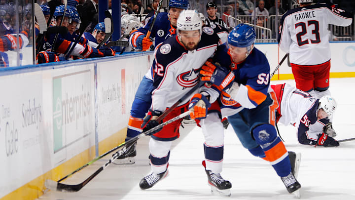 Columbus Blue Jackets v New York Islanders Columbus Blue Jackets v New York Islanders