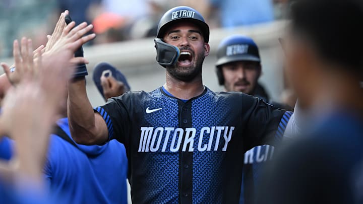 Detroit Tigers left fielder Riley Greene is a solid prop target on Monday night.