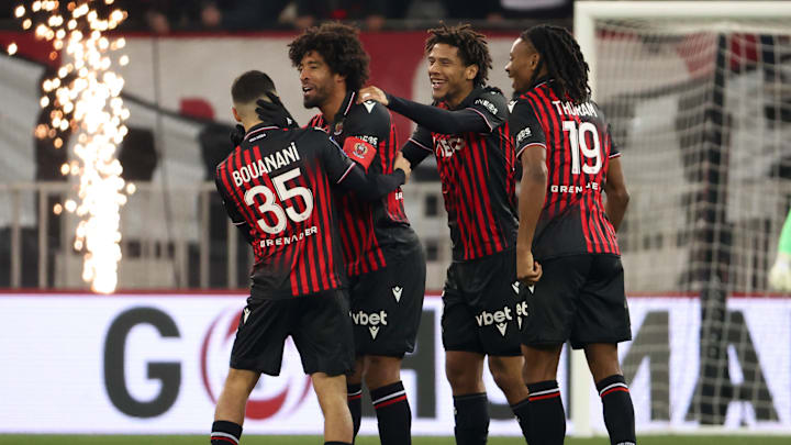 Une petite partie de l'effectif niçois lors de la saison dernière