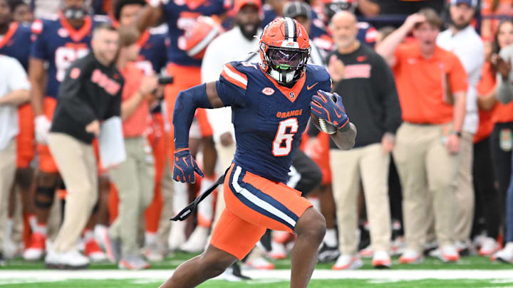 One of the Orange's top offensive players will be out as Syracuse football travels to No. 9 Notre Dame on Saturday.