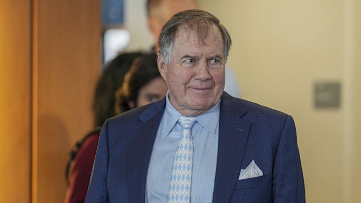 UNC football head coach Bill Belichick UNC football head coach Bill Belichick