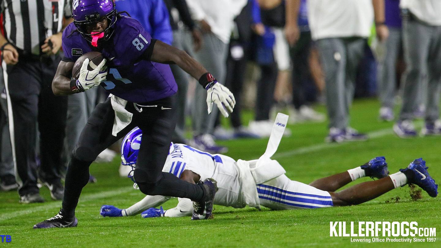 The TCU Target Who Keeps Showing Up When the Offense Needs Him