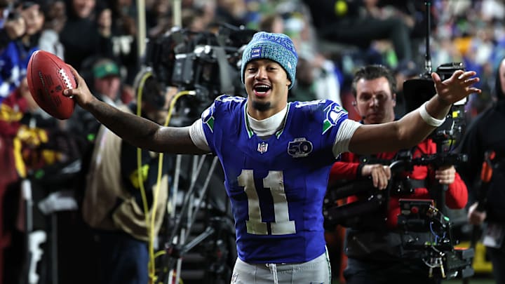 Jaxon Smith-Njigba of the Seattle Seahawks