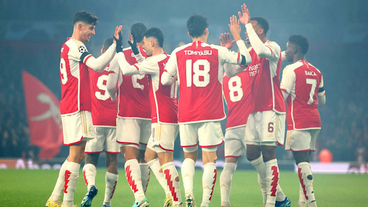 Arsenal begin their Champions League knockout stage campaign on Wednesday night