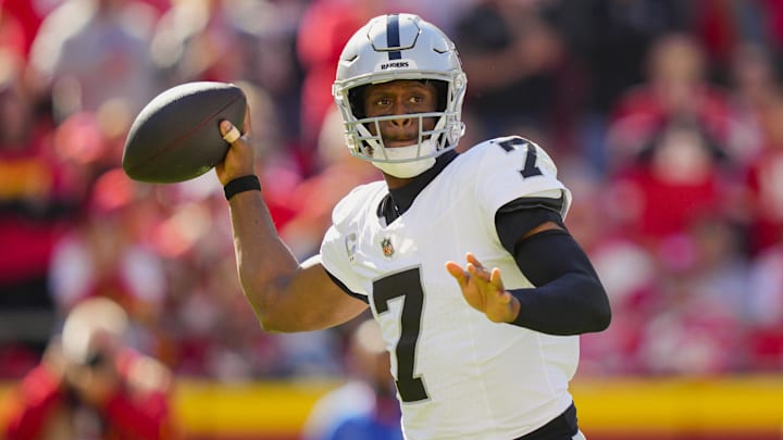 The Raiders are home underdogs against the Jaguars in NFL Week 9 action.