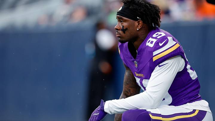 Vikings WR Dillon Bell's odds of making the 53-man roster look dire, to say the least. Vikings WR Dillon Bell's odds of making the 53-man roster look dire, to say the least.