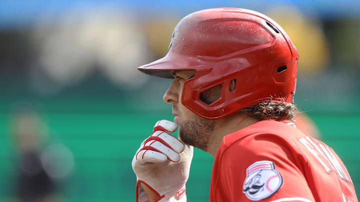 Cincinnati Reds designated hitter Kyle Farmer.