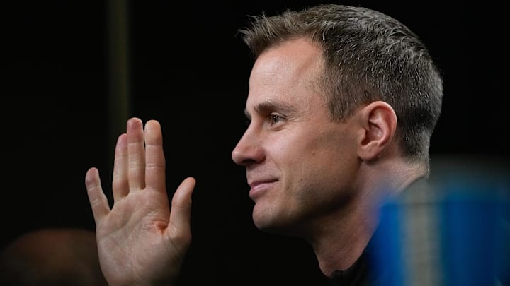 Duke basketball head coach Jon Scheyer