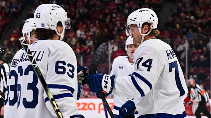 The Toronto Maple Leafs could face some questions in their top six this season.