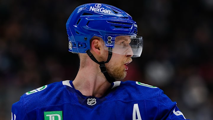 The Vancouver Canucks hope Elias Pettersson bonces back to his former 100-point self.