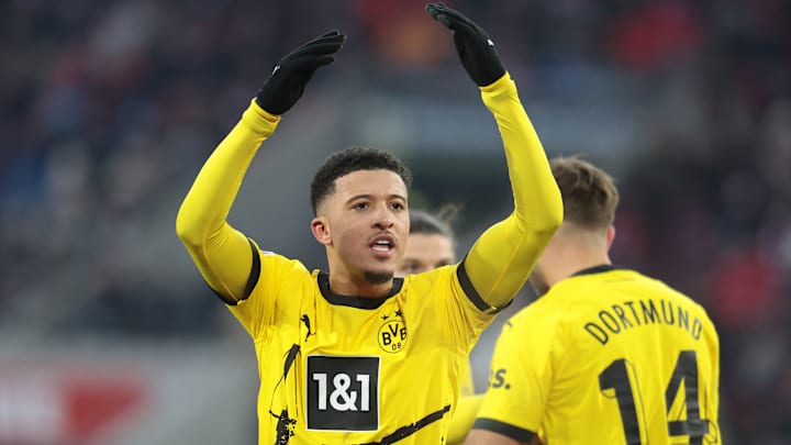 Borussia Dortmund forward Jadon Sancho
