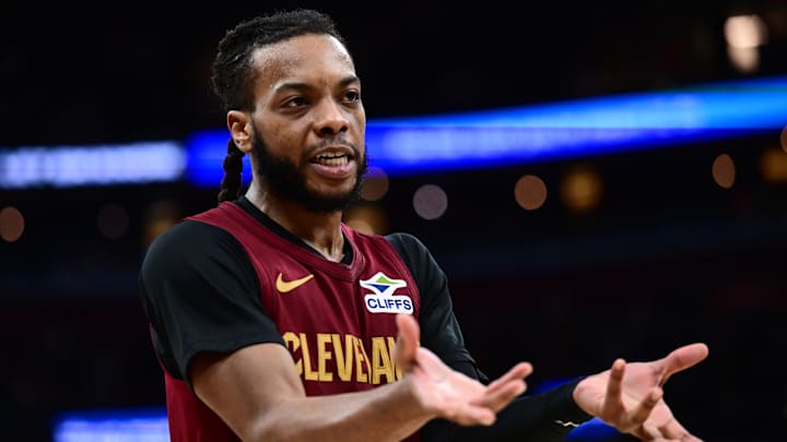 Cleveland Cavaliers guard Darius Garland Cleveland Cavaliers guard Darius Garland