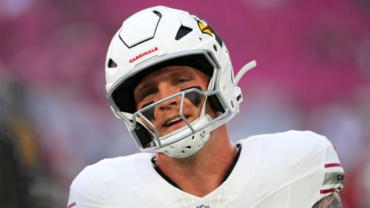 Dec 21, 2025; Glendale, Arizona, USA; Arizona Cardinals tight end Trey McBride (85) on the field during warm ups prior to a game against the Atlanta Falcons at State Farm Stadium. Mandatory Credit: Joe Camporeale-Imagn Images Dec 21, 2025; Glendale, Arizona, USA; Arizona Cardinals tight end Trey McBride (85) on the field during warm ups prior to a game against the Atlanta Falcons at State Farm Stadium. Mandatory Credit: Joe Camporeale-Imagn Images