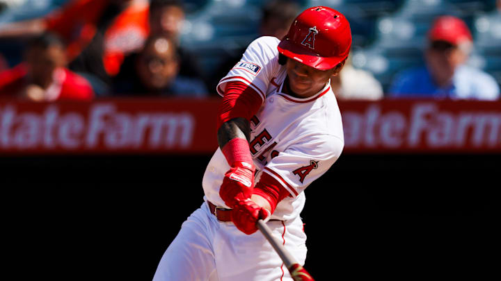 Baltimore Orioles v Los Angeles Angels