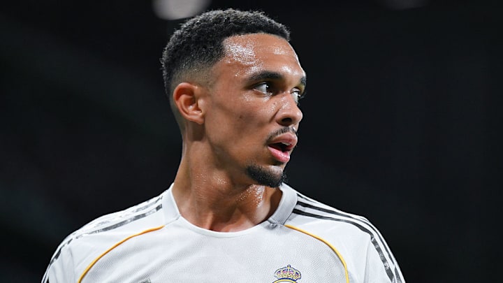 Trent Alexander-Arnold in action for Real Madrid