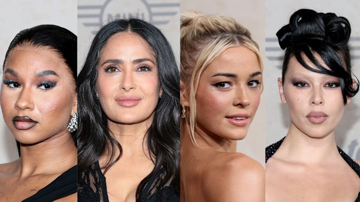 Jordan Chiles, Salma Hayek, Olivia Dunne, Lauren Chan