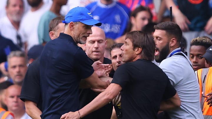 Thomas Tuchel und Antonio Conte 