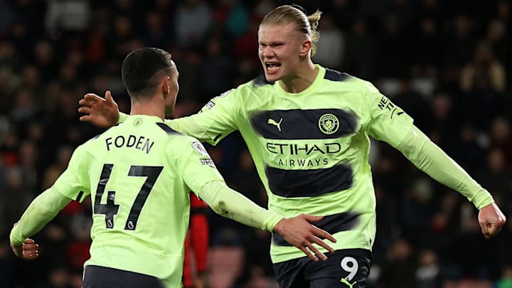 Erling Haaland chegou a 33 gols na temporada 2022/23