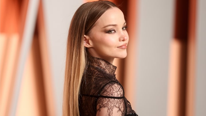 Dove Cameron attends the 2025 Vanity Fair Oscar Party in Beverly Hills, California in March 2025.