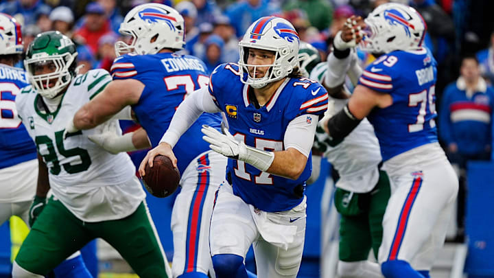 Allen leads the MVP race, helping the Bills to a 13–3 record.