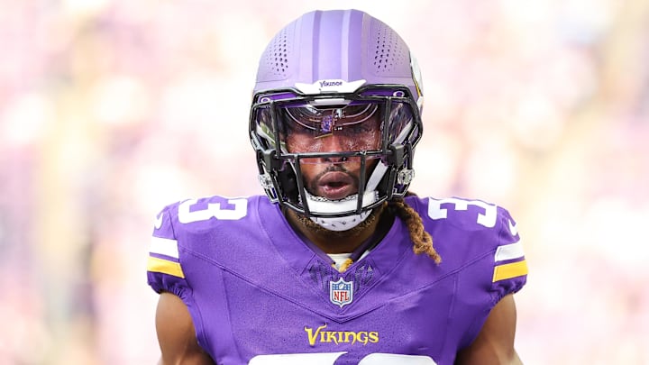 Minnesota Vikings running back Aaron Jones.