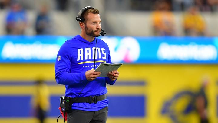Los Angeles Rams head coach Sean McVay. Los Angeles Rams head coach Sean McVay.