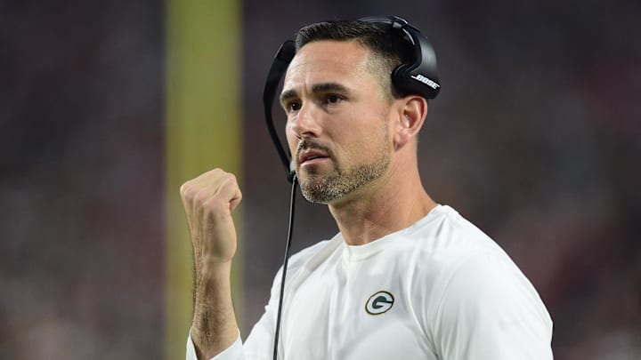 Green Bay Packers head coach Matt LaFleur