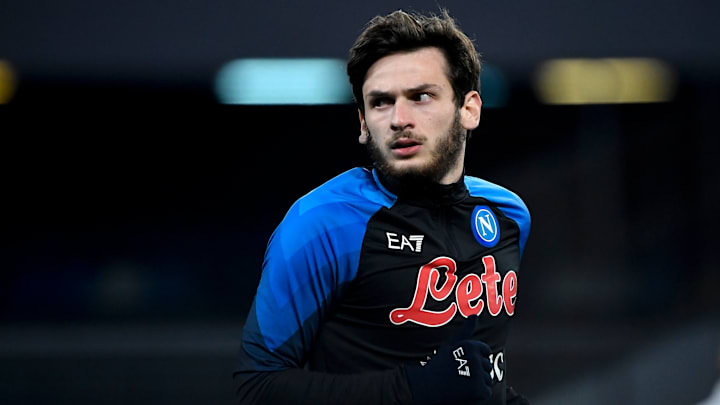 Napoli's Khvicha Kvaratskhelia has emerged as a star this season