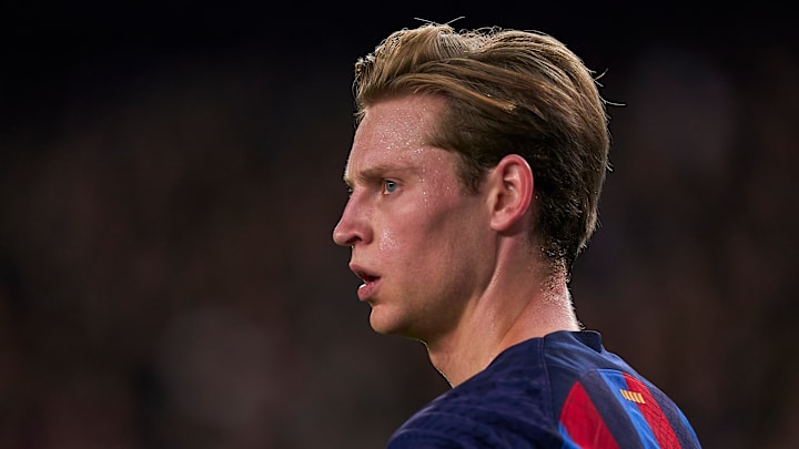 Frenkie de Jong con el FC Barcelona