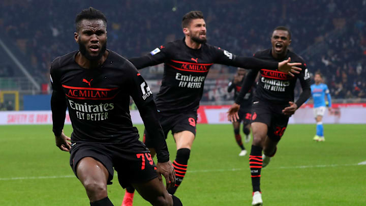 L'esultanza di Kessié prima della rete annullata