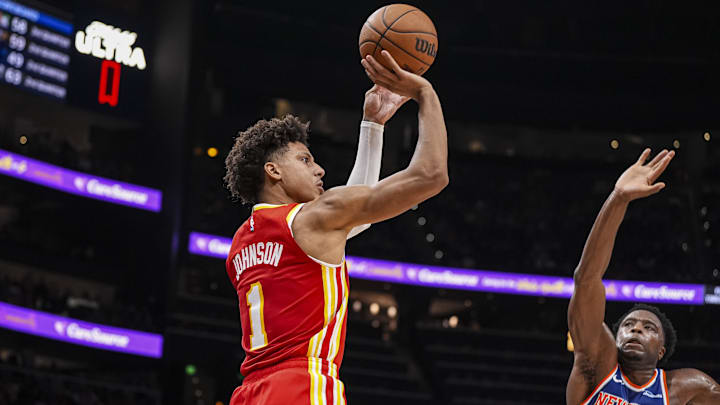 Former Duke basketball forward Jalen Johnson