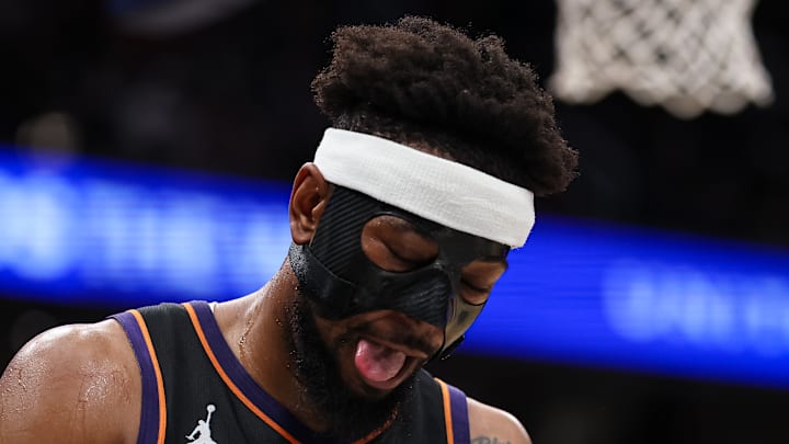Phoenix Suns guard Jordan Goodwin has been pounding the offensive glass of late. Phoenix Suns guard Jordan Goodwin has been pounding the offensive glass of late.