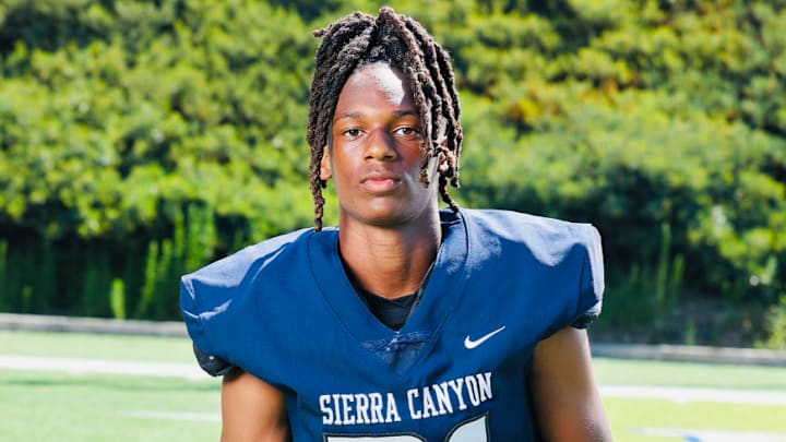 Class of 2027 Sierra Canyon cornerback Havon Finney