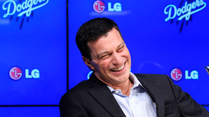 Dodgers president of baseball operations Andrew Friedman.