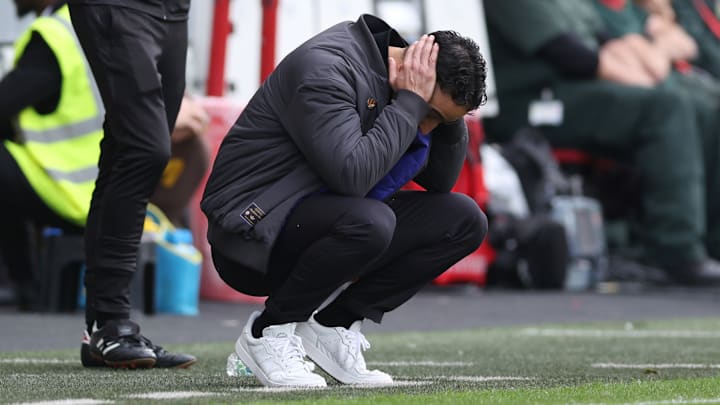 Ruben Amorim has plenty of reason to close his eyes and cover his ears.