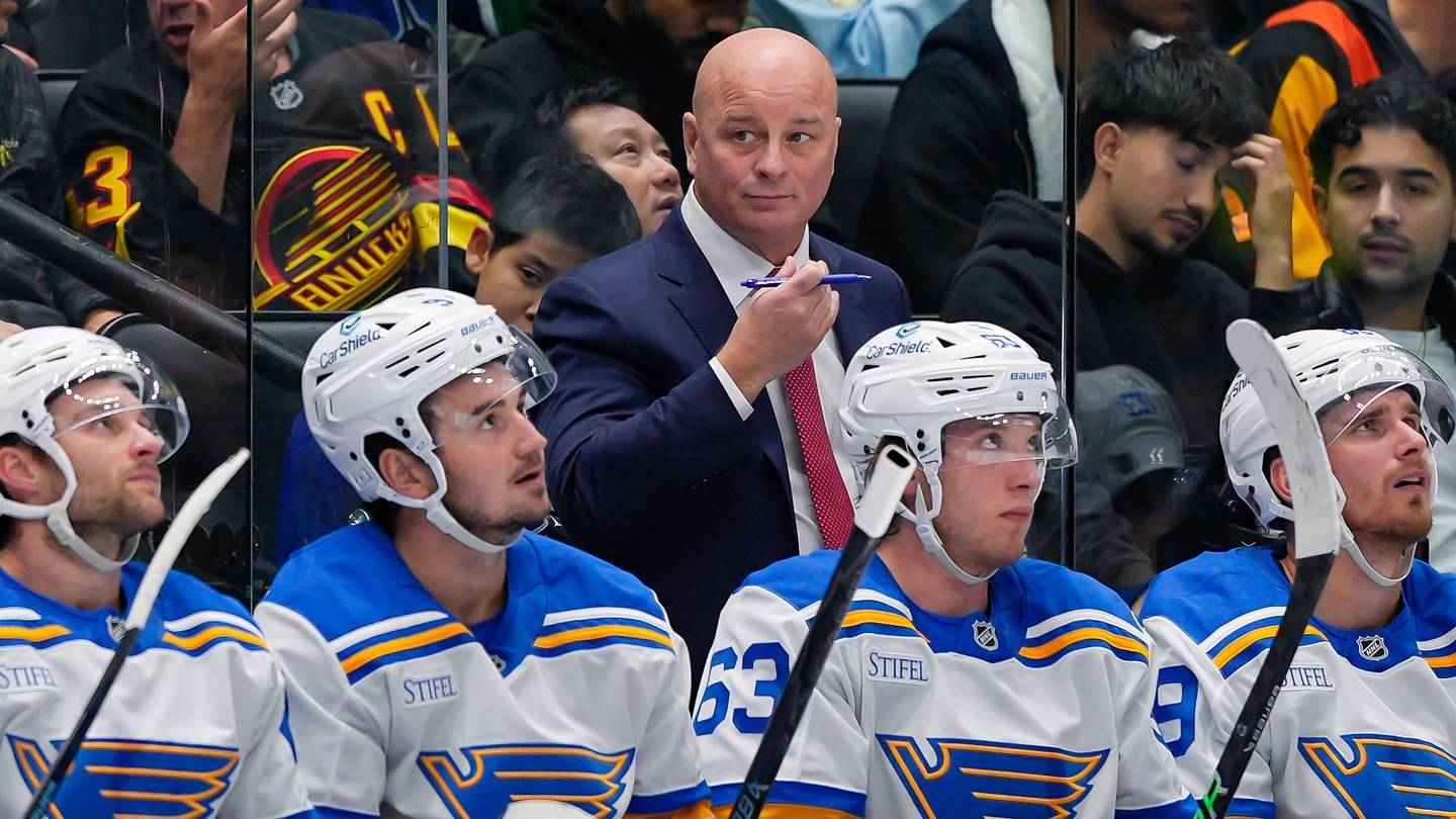 St. Louis Blues Struggle: Last in Central Division
