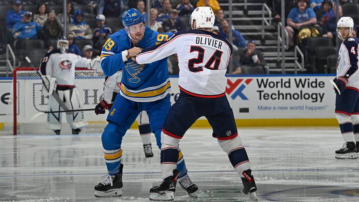 Columbus Blue Jackets v St. Louis Blues Columbus Blue Jackets v St. Louis Blues