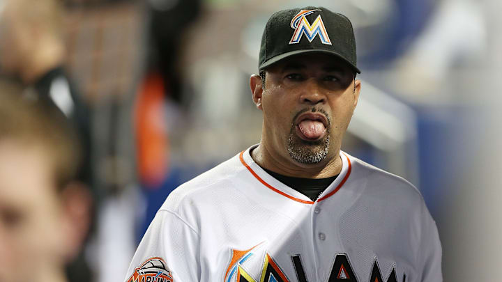 Guillén tuvo una etapa corta como mánager de los Marlins