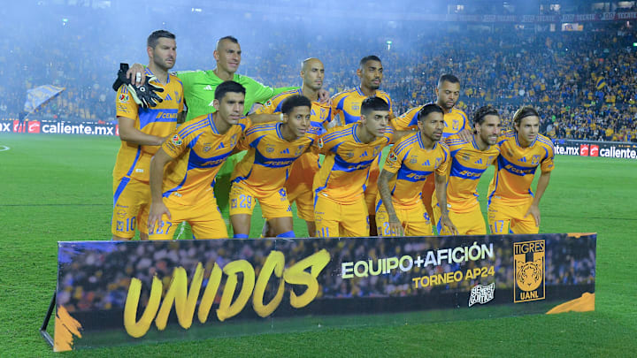 Tigres UANL v Atletico San Luis - Playoffs Torneo Apertura 2024 Liga MX