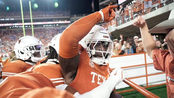 Texas Longhorns defensive back Andrew Mukuba Texas Longhorns defensive back Andrew Mukuba