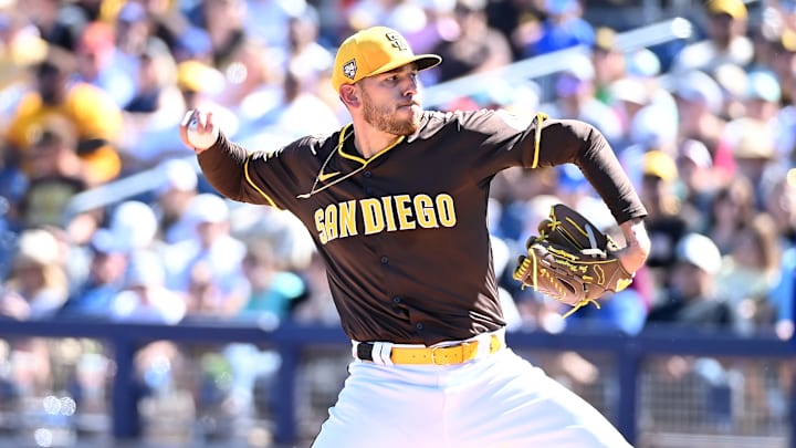 San Diego Padres pitcher Joe Musgrove