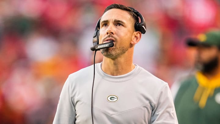 Green Bay Packers head coach Matt LaFleur