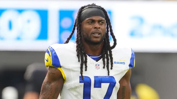 Los Angeles Rams wide receiver Davante Adams.