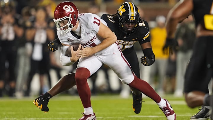 Oklahoma quarterback Jackson Arnold