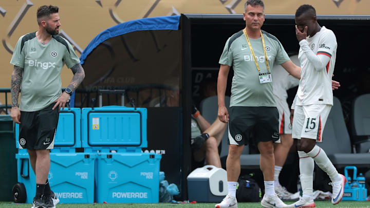 Nicolas Jackson's Club World Cup involvement was brief for Chelsea