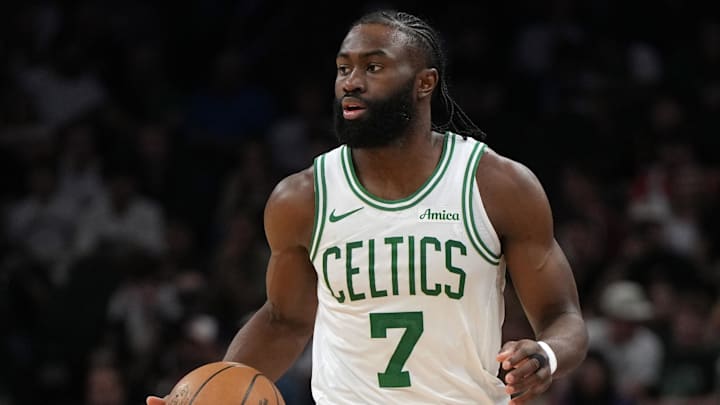 Boston Celtics guard Jaylen Brown.
